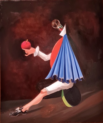  George Condo tableau William Tell